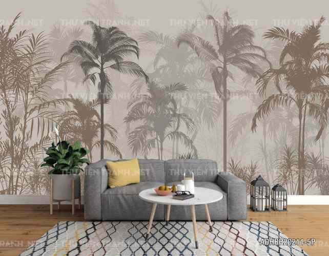 Tranh dán tường rừng rậm  ADHRR20211-5P - Kết quả tìm kiếm tranh tường